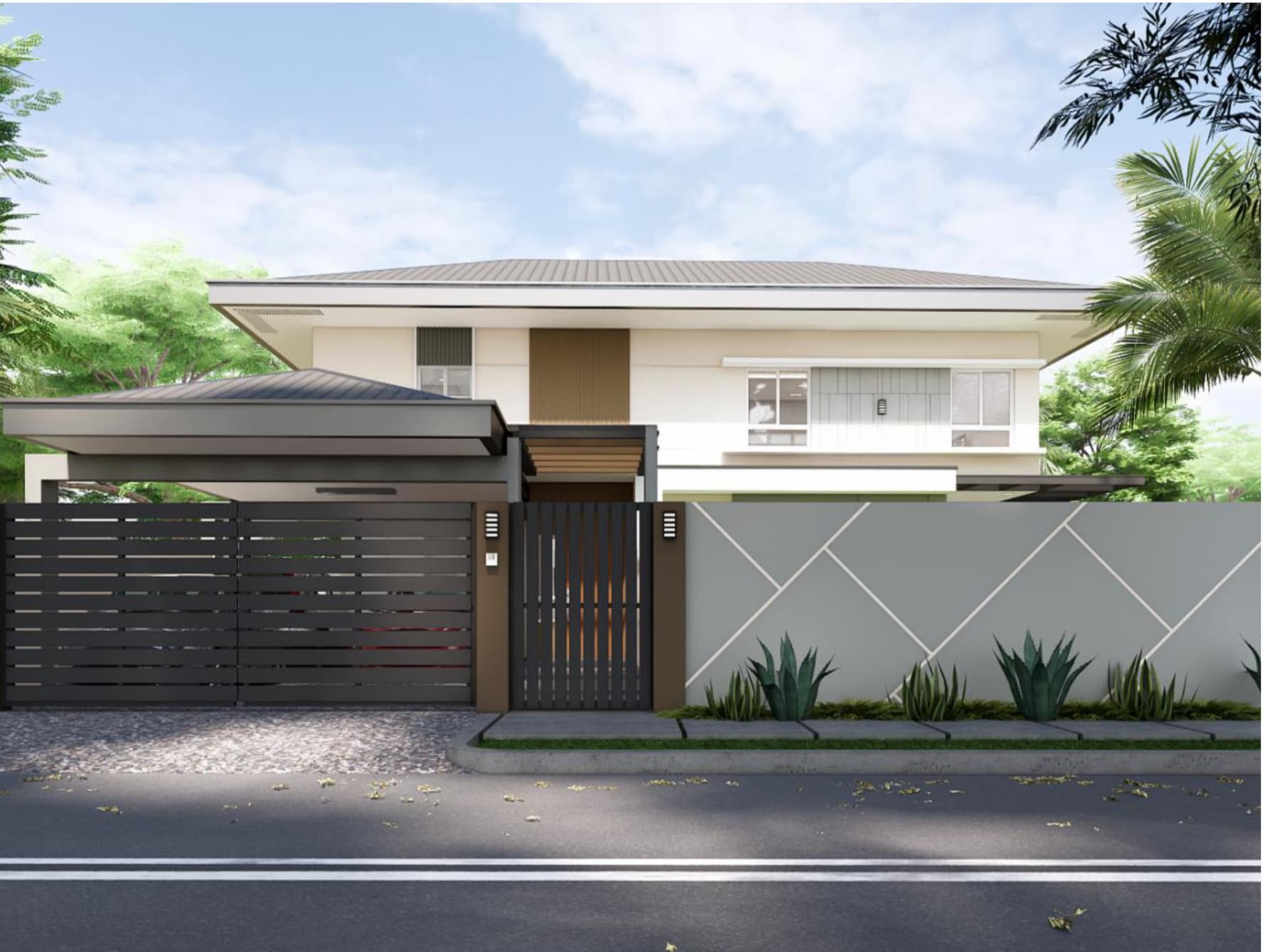 Newly Renovated Contemporary Home in Bel-Air Village - Bel Air, Makati - photo 1