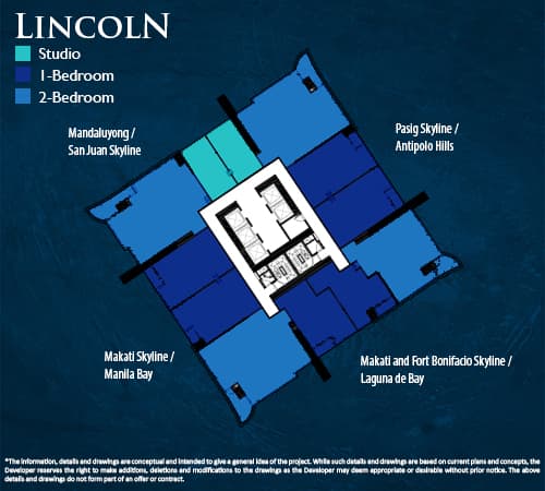 Optimum 1 bedroom investment  Lincoln Tower at the Proscenium - photo 4