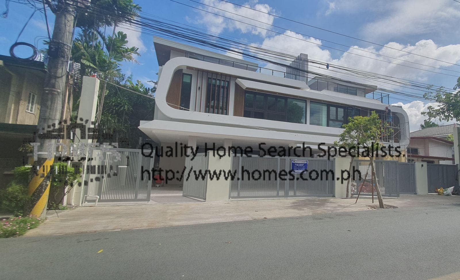Brand New 3 Storey Duplex House for rent in Bel Air, Makati